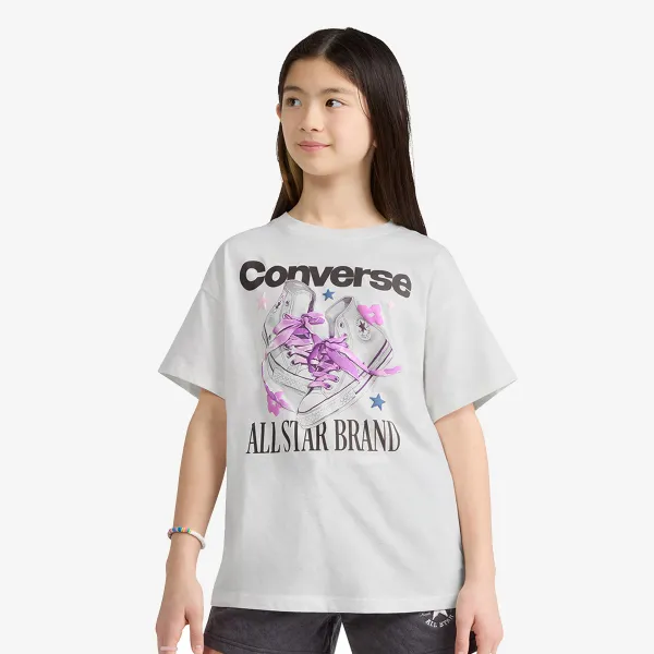 Converse CNVG RIBBON CHUCK GFX BF TEE Converse CNVG RIBBON CHUCK GFX BF TEE